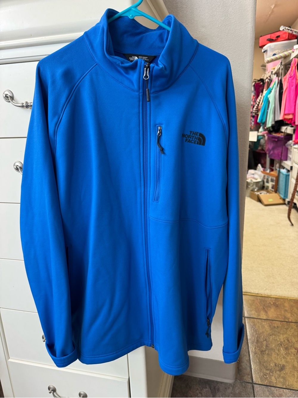 The North Face Men’s Bright Blue Full-Zip Performance Jacket